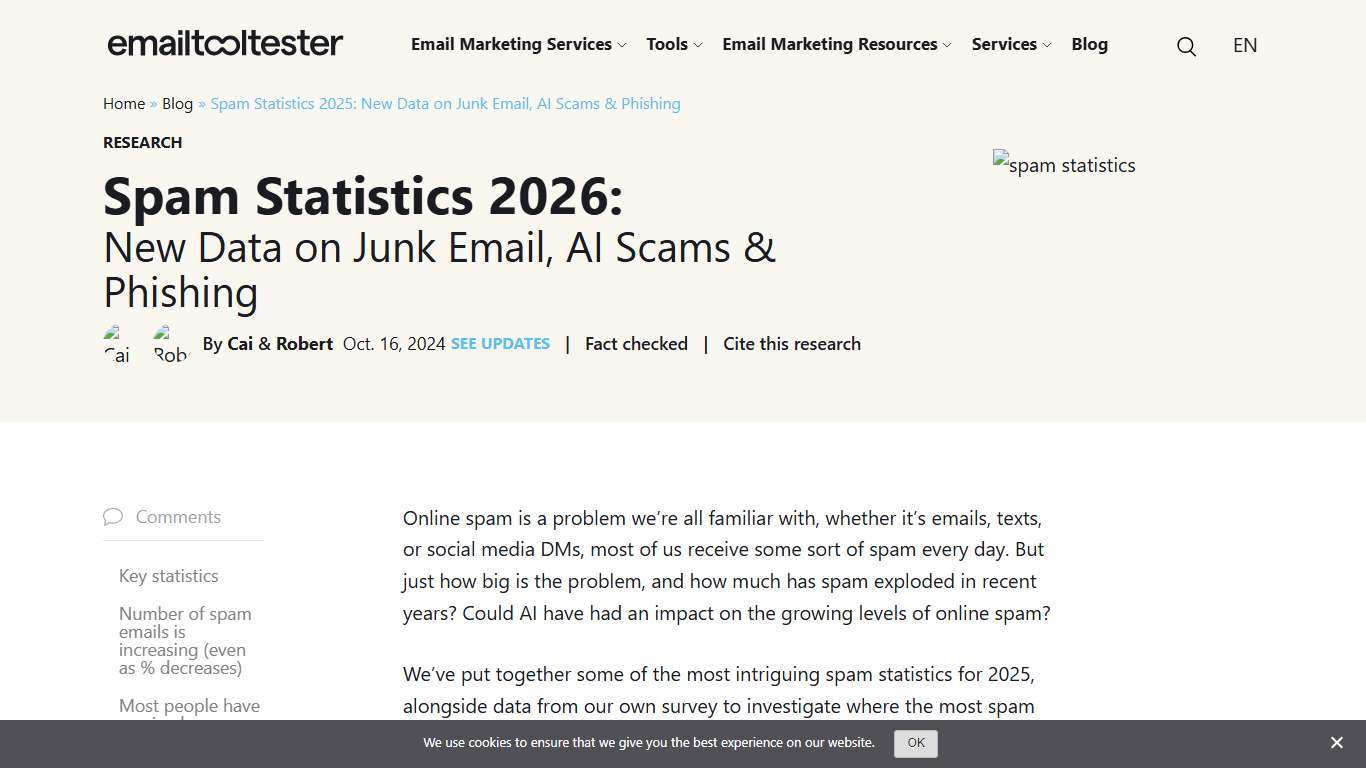 Spam Statistics 2026: Survey on Junk Email, AI Scams & Phishing